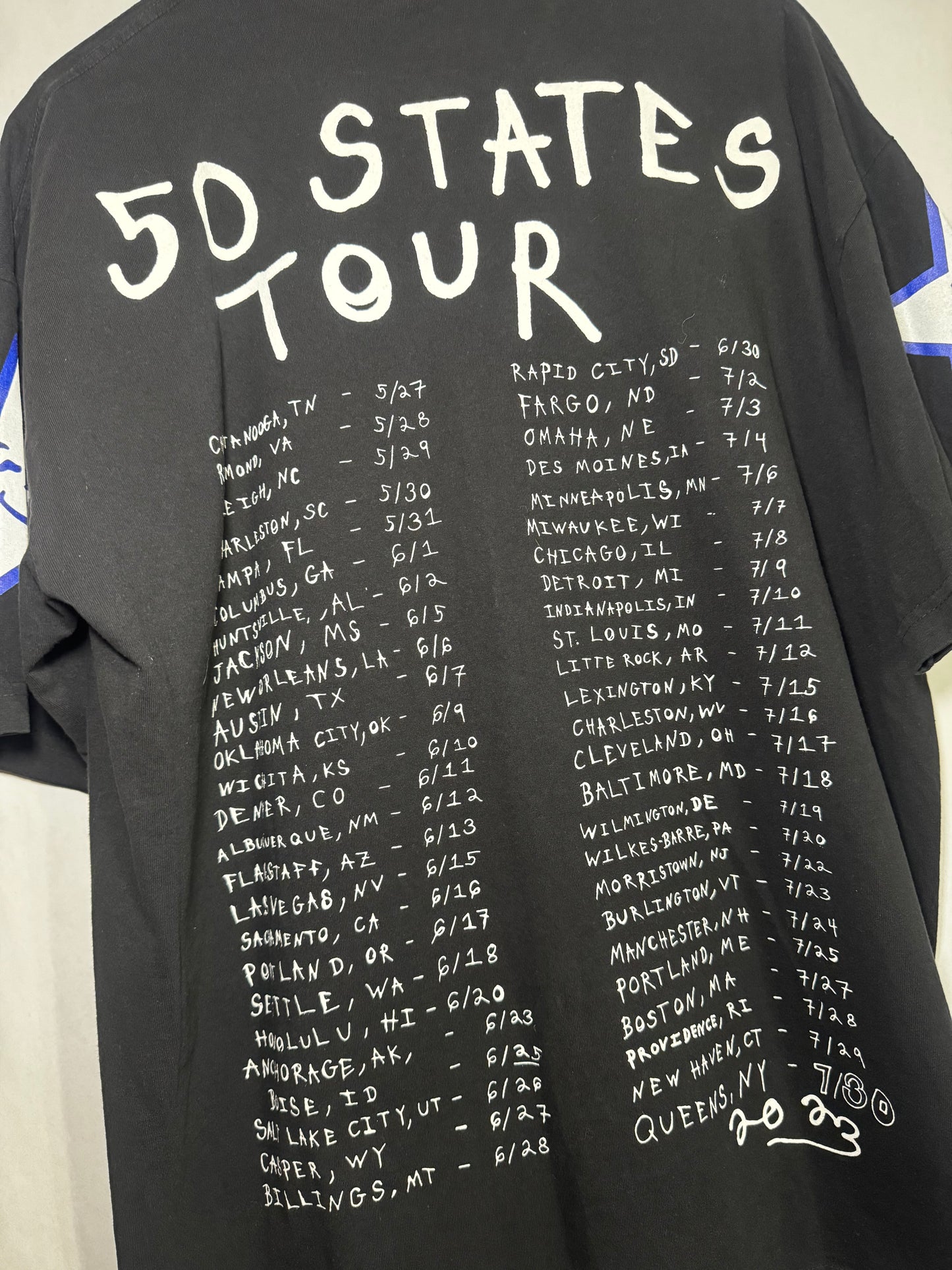 ASSPIZZA 50 State Tour Tee