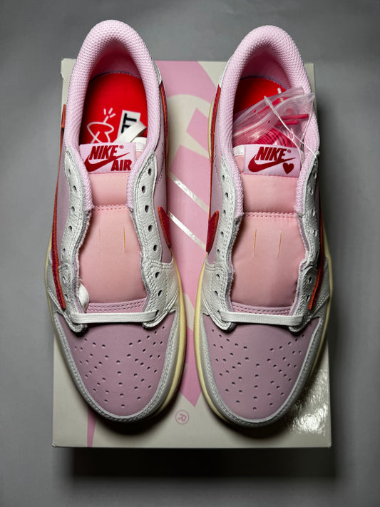Travis Scott Jordan 1 Low “Tropical Pink”