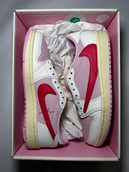 Travis Scott Jordan 1 Low “Tropical Pink”