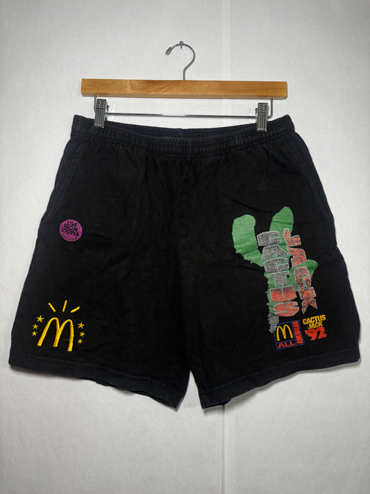 Travis Scott x McDonalds Shorts - LAFAMILIAOKC