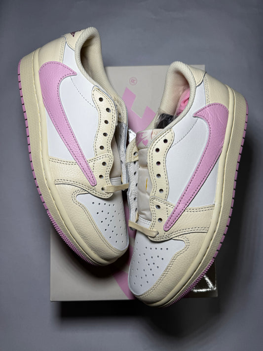 Travis Scott Jordan 1 Low “Shy Pink”