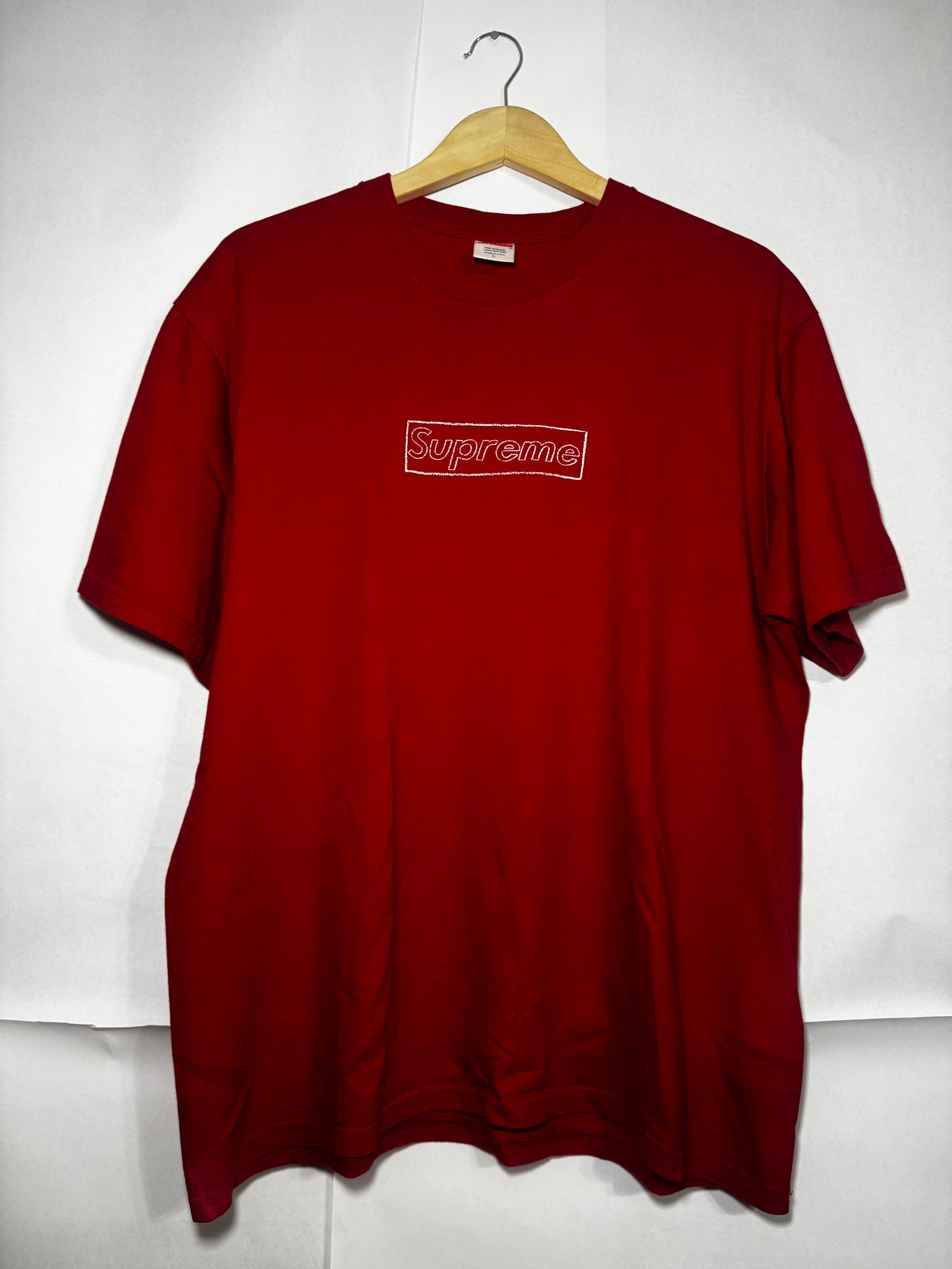 Supreme Kaws Box Logo Tee - LAFAMILIAOKC