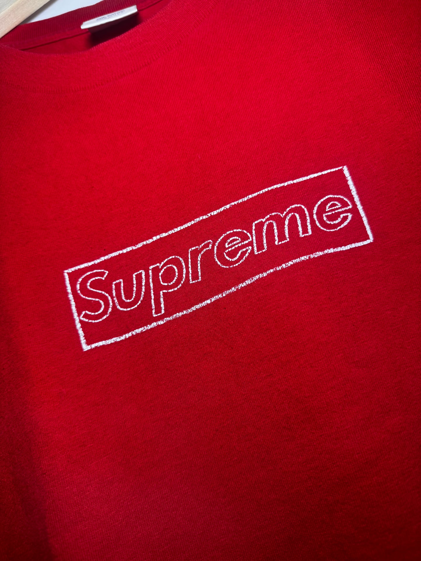 Supreme Kaws Box Logo Tee